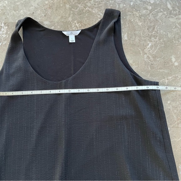 Camber and Grace black sleeveless top with lining size large - Picture 6 of 8